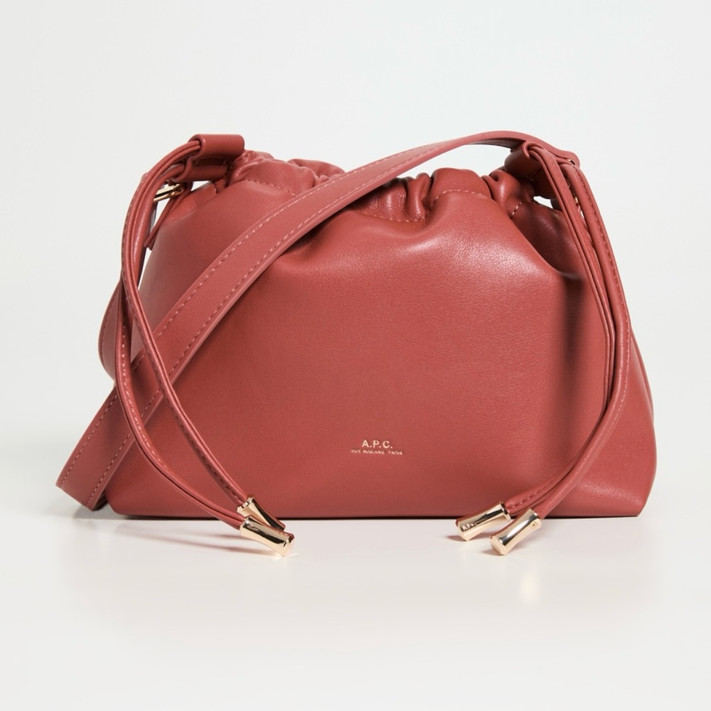 APC RED NINON MINI BAG - NEVER WORN